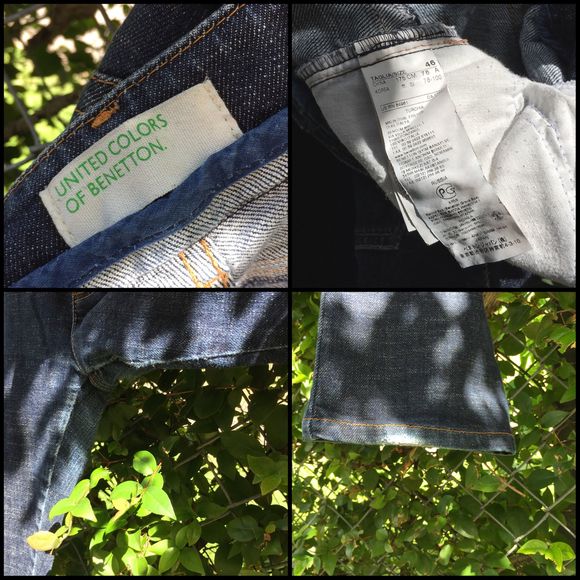 United Colors Stretch Jeans Womens IT 46 US L 10 - Picture 2 of 16